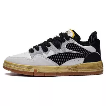 Кроссовки женские Li Ning Disney X Weiw Pro Oswald Durable Breathable Low Top Sneakers White Black AECT018-1 36