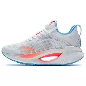 Кроссовки женские Li Ning Essential Breathable Low-Top Running Shoes White Orange Blue ARRS004-7 36