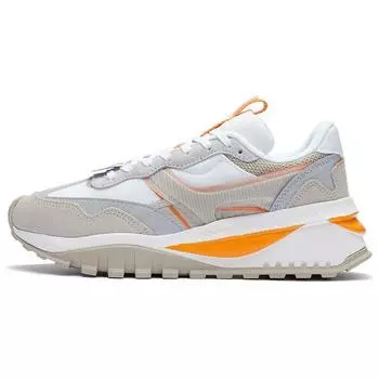 Кроссовки женские Li Ning Fangyuan Evo с низким верхом, амортизирующие, нескользящие, прочные, Fog-Apricot AGCR228-2 37