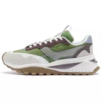 Кроссовки женские Li Ning Fangyuan Evo с низким верхом и амортизацией, дышащие, Aip-зеленый AGCR228-4 37