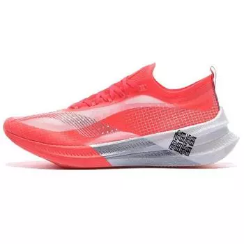 Кроссовки женские Li Ning Feidian 2.0 Elite High Speed Low Top, флуоресцентно-розовые ARMS018-1 36