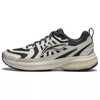 Кроссовки женские Li Ning Fuyiao 1.0 V3 Simple Shock Absorbation Low Top, черные, серые ARXU004-4 35