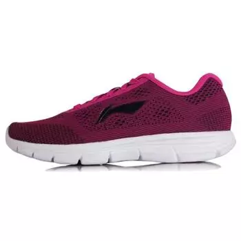 Кроссовки женские Li Ning легкие, нескользящие, прочные, с низким верхом, розово-красные ARBM118-2 37