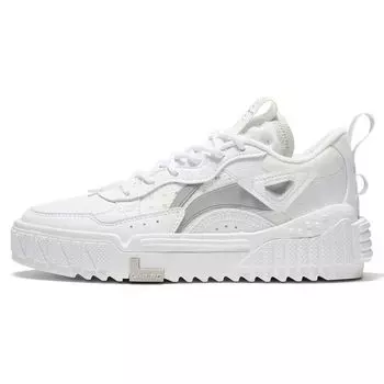 Кроссовки женские Li Ning New Journey Low-Top Skate Shoes White AGCS076-1 38