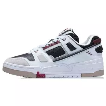Кроссовки женские Li Ning Non-Slip Low-Top Skate Shoes White Black AGCR400-2 37