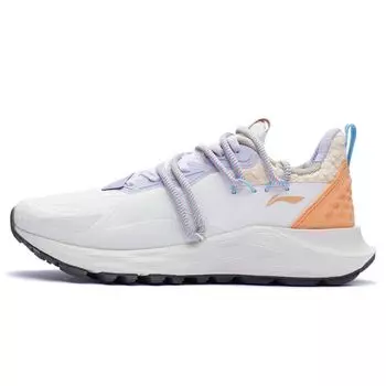 Кроссовки женские Li Ning Protective Cloud Plus с дышащими свойствами, низкие, кроссовки Cloud-White AGLR232-1 36
