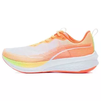 Кроссовки женские Li Ning Red Rabbit 6 Pro, флуоресцентные, дынно-оранжевые ARMT044-6 39