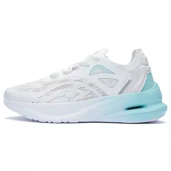 Кроссовки женские Li Ning Running Shock Absorbing Reflective Rebound Low Top Sneakers White Blue ARSR036-3 35