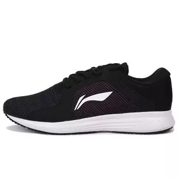 Кроссовки женские Li Ning Shock Absorbing Durable Low Top, черные, красные ARHP278-1 36