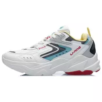 Кроссовки женские Li Ning Space Classic Shock Absorbing Low Top White Grey AGCR332-5 36