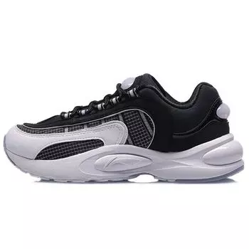Кроссовки женские Li Ning V8 с нескользящей подошвой, износостойкие, черные, белые ARHQ172-1 35