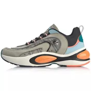 Кроссовки женские Li Ning V8 Series с нескользящей подошвой, износостойкие, верблюжье-серые ARHP128-10 37
