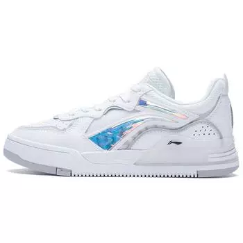 Кроссовки женские Li Ning Weigu V1 с многослойной подошвой, низкие, белые AGCS030-3 35