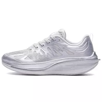 Кроссовки женские Li Ning Wu Shi 5S 2.0 с амортизацией, низкие, серебристо-серые ARSS032-2 37