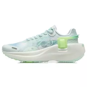 Кроссовки женские Li Ning Youxia Essential Sports Rebound Low-Top сине-зеленые ARHR054-7 35