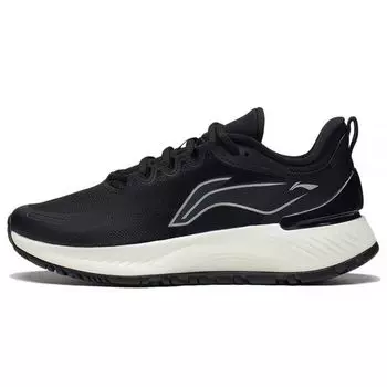 Кроссовки женские Li Ning Yue Ying Element Rebound Shock Absorbing с низким верхом и нескользящей подошвой, черные ARHS008-2 36