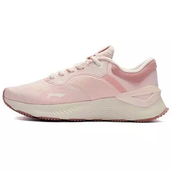 Кроссовки женские Li Ning Yue Ying Element Durable Breathable Low-Top Running Shoes Peach Orange ARHR188-3 37