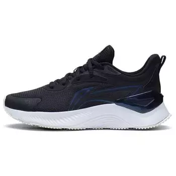Кроссовки женские Li Ning Yue Ying Element Rebound Shock Absorbing Low-Top с нескользящей подошвой, черные ARHS010-9 35