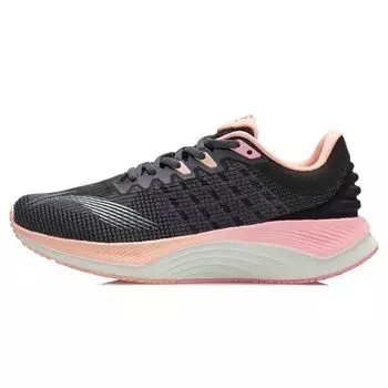 Кроссовки женские Li Ning Yue Ying с низким верхом, амортизирующие, нескользящие, износостойкие, черные ARHR146-5 37