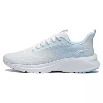 Кроссовки женские Li Ning Yun Que с низким верхом, нескользящие, износостойкие, белые, синие ARST026-1 35
