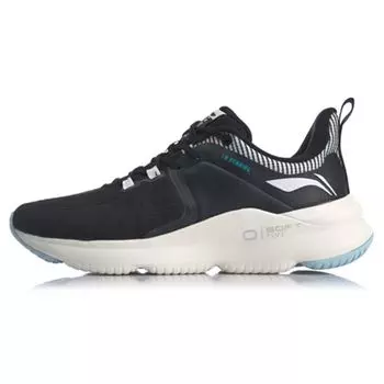 Кроссовки женские LiNing Soft Plus Comfortable Sports Low-Touch Running Shoes Black White ARHQ024-1 35
