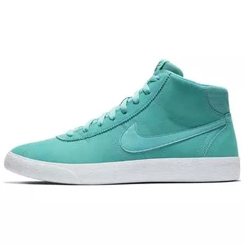 Кроссовки женские Nike Bruin High SB Cabana зеленые черные с желтым оттенком 923112-302 41