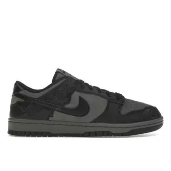 Кроссовки женские Nike Dunk Low Black Roses Iron-Grey HF1986-001 36