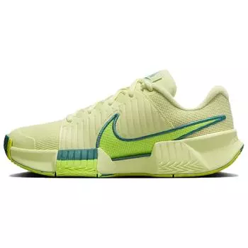 Кроссовки женские Nike Zoom GP Challenge Pro Premium HC High Voltage желтые, светящиеся, зеленые, минеральные, бирюзовые HF1141-300 38