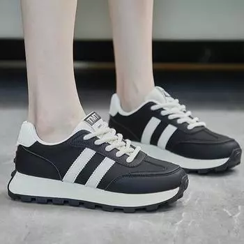 Кроссовки женские повседневные летние туфли женская модная сетчатая дышащая спортивная обувь на шнуровке для женщин дизайнерская обувь для ходьбы на платформе 35 бежевый