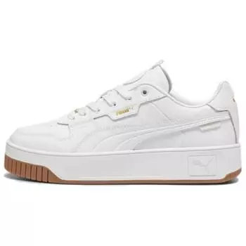 Кроссовки женские Puma Carina Street Lux White Gold 397487-01 38