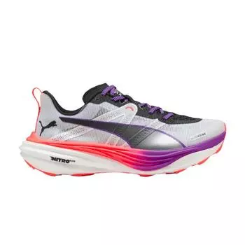 Кроссовки женские Puma Deviate Nitro Elite Trail White Glowing Red Pure Magenta 310468-01 37.5