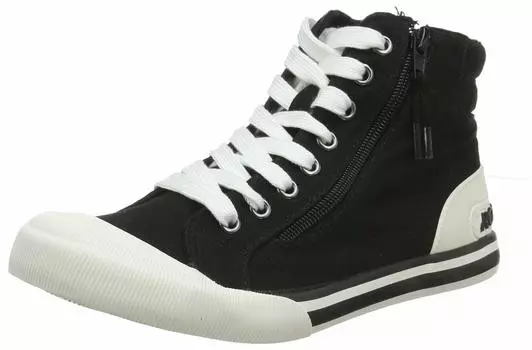 Кроссовки женские Rocket Dog Jazzin High-Top, черные, 7