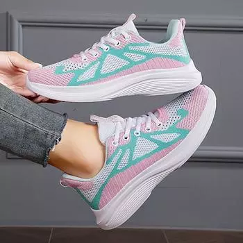 Кроссовки женские сетчатые дышащие кроссовки для бега 35