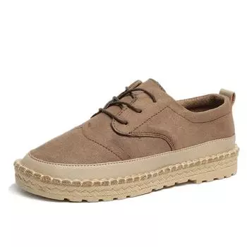 Кроссовки женские туфли лоферы на плоской подошве туфли для женщин удобные замшевые мягкие туфли на плоской подошве женские повседневные туфли Q42 35