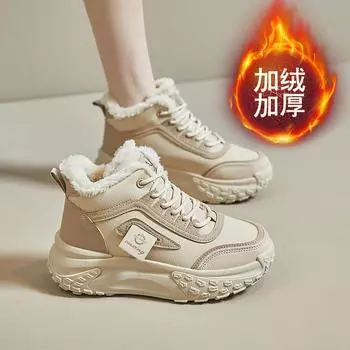 Кроссовки женские туфли новые модели теплая обувь повседневная женская спортивная обувь плоская шнуровка для взрослых Zapatillas Mujer Chaussure Femme 35