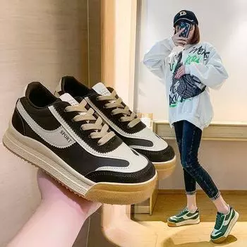 Кроссовки женские весенне-осенние с мягкой подошвой, модные, цветные, с круглым носком, легкие, повседневные, Cortez, женская обувь, смешанная партия 35