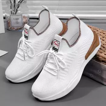 Кроссовки женские весенние новые туфли повседневная дышащая спортивная обувь с мягкой подошвой женская обувь 36