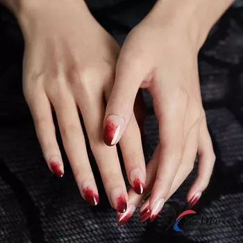 Кровь (Миндаль) Типсы Magic Press Dashing Diva