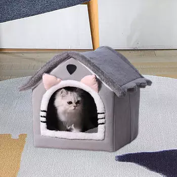 Кровать для кошек и собак - Уютная и гостеприимная S