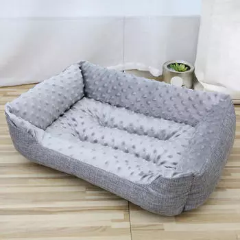 Кровать для кошек, спальный питомец, осенне-зимняя мягкая подушка, матрас для померанского шпица 40x30cm