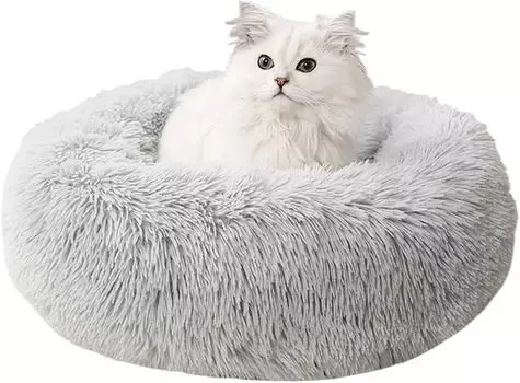 Кровать для кошек Toyuxe Кровать для собак Кровать для кошек Подушка для домашних животных Кровать для собак Товары для животных Кровать Пушистая кровать для кошек Кровать, которая нравится кошкам Маленькая пушистая кровать для кошек Кровать для домашних