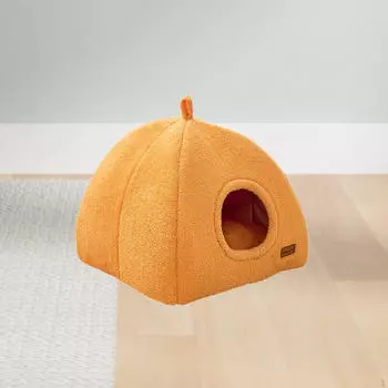 Кровать для кошки, домик для котенка, удобное убежище для кошки, зимняя палатка-гнездо для домашних кошек Small