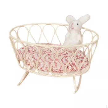 Кровать для кукольного домика 1/12, детская кроватка, поделки своими руками, ролевые игрушки, аксессуары Brown Bunny