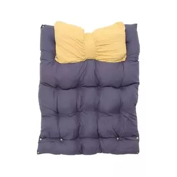 Кровать для питомца Кошка Собака Кошка Кровать для питомца Стильный милый пушистый диван для питомца Милый коврик для кошки и собаки Мягкая пушистая лента (синий) синий