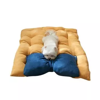 Кровать для питомца Кошка Собака Кошка Кровать для питомца Стильный милый пушистый диван для питомца Милый коврик для кошки и собаки Мягкая пушистая лента (Темно-серый) темно-серого