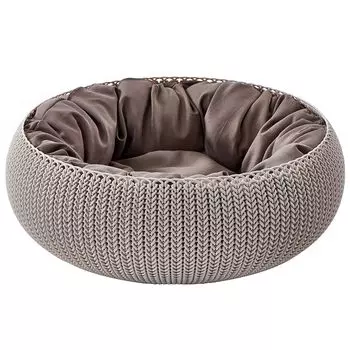Кровать для питомцев Curver Pet Life Style Carver Pet Life Cozy Bed Cream