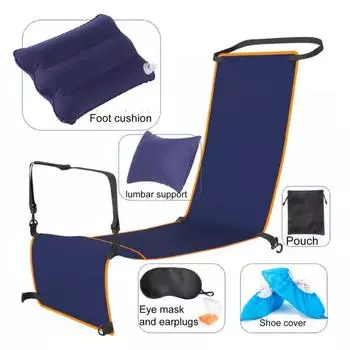 Кровать для путешествий в машине, дети и взрослые могут использовать ее для сна в самолете на дальние расстояния, для пешего велосипеда, для детского гамака, аксессуары