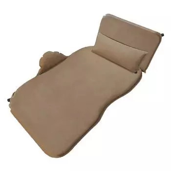 Кровать для путешествий в машине, надувной матрас с воздушной губкой, подушка для заднего сиденья, для кемпинга на открытом воздухе, надувной коврик для сна, автомобильные аксессуары