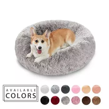 Кровать для собак King Dog Bed Sofa Basket Dog Beds Fun Washable Removable Dog House Long Luxe Plush Outdoor Large Pet Cat Dog Bed Warm Mat Sofa XS-About-40CM