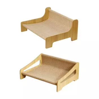 Кровать-когтеточка для кошек, диван-кровать с когтеточкой, мебель для кошачьего гнезда, котята